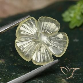 2.82克拉天然石英，花形切割，透明