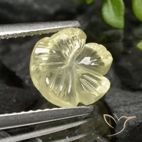2.26克拉天然石英，花形切割，透明