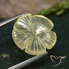 5.17克拉天然石英，花形切割，透明
