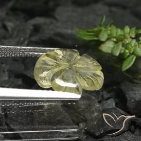 2.88克拉天然石英，花形切割，透明