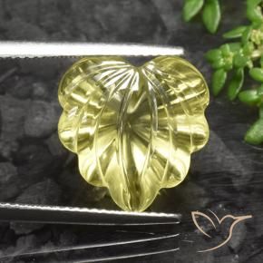 9.79克拉天然石英，花形切割，透明