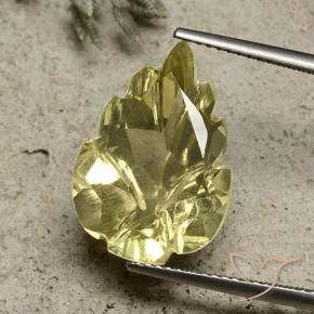10.32克拉天然石英，花形切割，透明