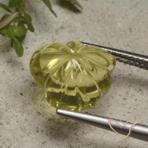 7.41克拉天然石英，花形切割，透明