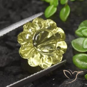7.20克拉天然石英，花形切割，透明