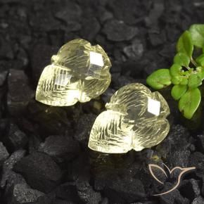 9.49克拉天然石英，花形切割，透明