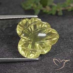 6.61克拉天然石英，花形切割，透明
