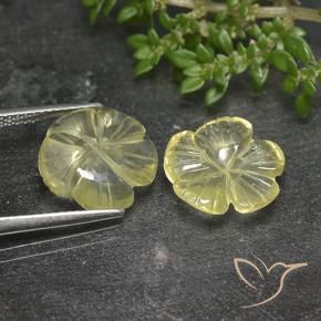 7.52克拉天然石英，花形切割，透明