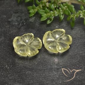 6.48克拉天然石英，花形切割，透明