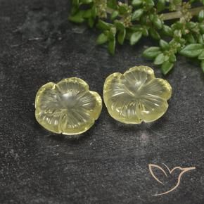 5.03克拉天然石英，花形切割，透明