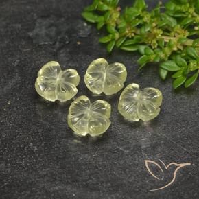 4.98克拉天然石英，花形切割，透明