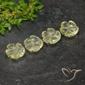 5.16克拉天然石英，花形切割，透明