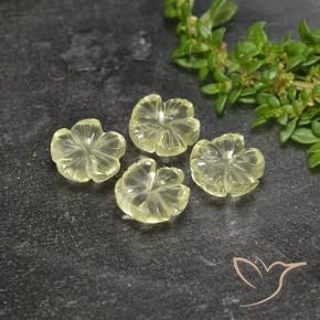 6.39克拉天然石英，花形切割，透明