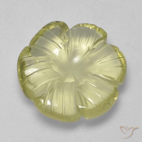 6.27克拉天然石英，花形切割，透明