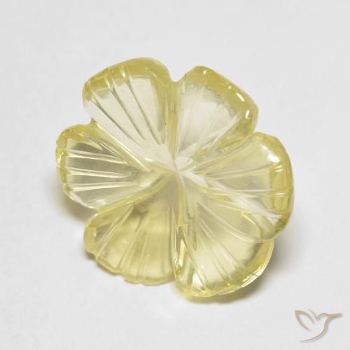 5.82克拉天然石英，花形切割，透明