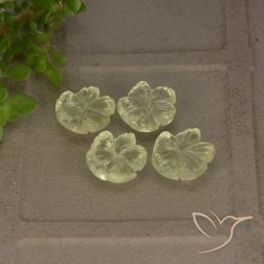 5.04克拉天然石英，花形切割，透明