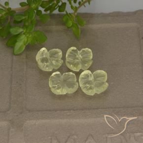 3.11克拉天然石英，花形切割，透明