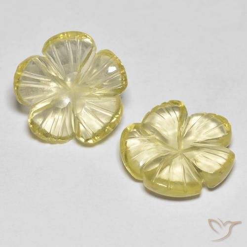 6.49克拉天然石英，花形切割，透明