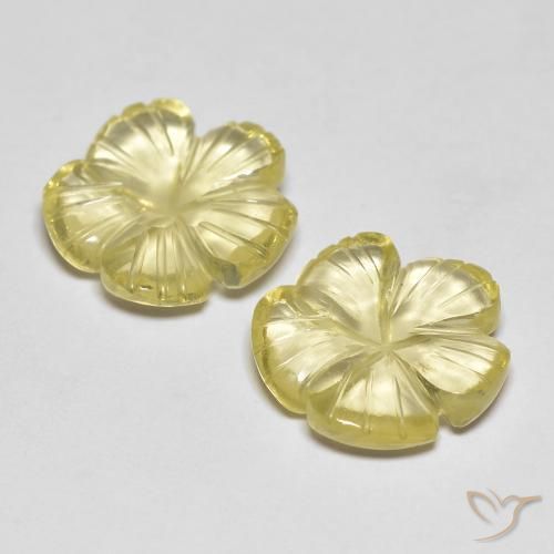 6.49克拉天然石英，花形切割，透明