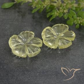4.80克拉天然石英，花形切割，透明