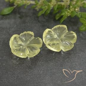 4.19克拉天然石英，花形切割，透明