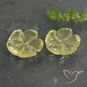 7.33克拉天然石英，花形切割，透明