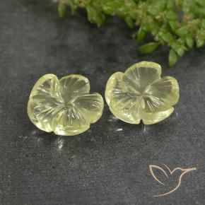 6.26克拉天然石英，花形切割，透明