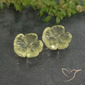 3.62克拉天然石英，花形切割，透明