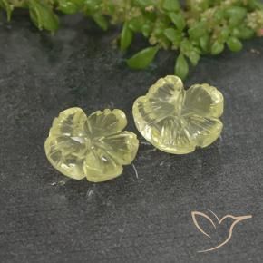 2.62克拉天然石英，花形切割，透明