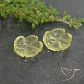 6.36克拉天然石英，花形切割，透明