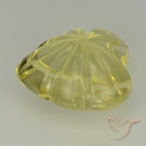 6.85克拉天然石英，花形切割，透明