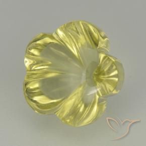 5.05克拉天然石英，花形切割，透明