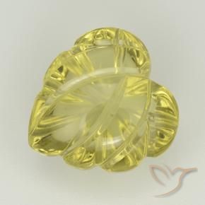 6.81克拉天然石英，花形切割，透明