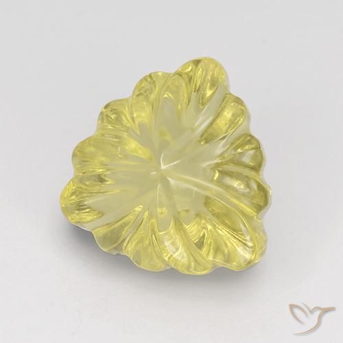 5.66克拉天然石英，胖三角形，透明