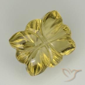 7.00克拉天然石英，花形切割，透明
