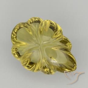 6.00克拉天然石英，花形切割，透明