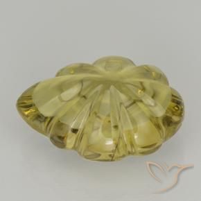 6.00克拉天然石英，花形切割，透明