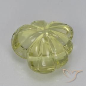7.36克拉天然石英，花形切割，透明