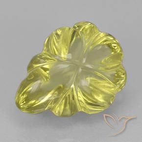 4.28克拉天然石英，花形切割，透明