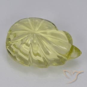 5.54克拉天然石英，花形切割，透明