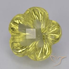 4.26克拉天然石英，花形切割，透明