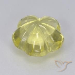 3.16克拉天然石英，花形切割，透明