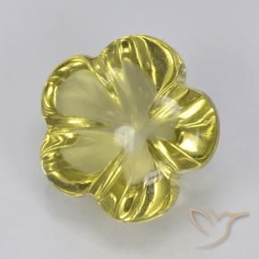 3.64克拉天然石英，花形切割，透明