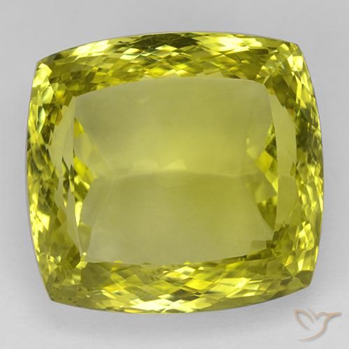 73.08ct 天然 玉米黄 石英, 软垫, IF
