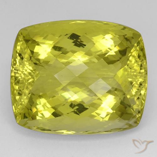 62.08ct 天然 中黄色 石英, 软垫, IF