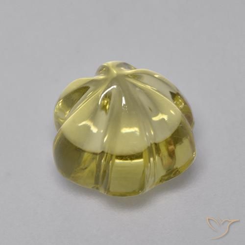 3.79克拉天然石英，花形切割，透明