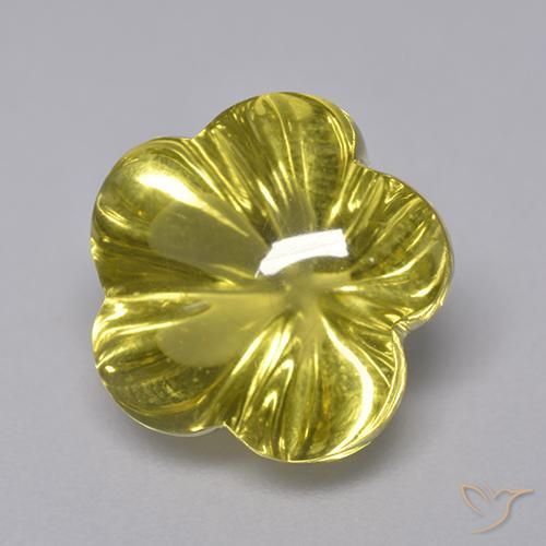 7.11克拉天然石英，花形切割，透明