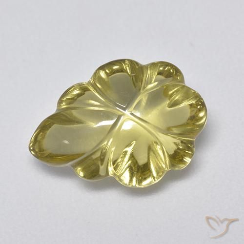 4.25ct 天然 土黄色 石英, 花式切割, 透明