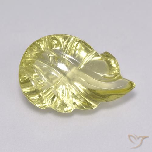 5.09ct 天然 淡菠萝黄 石英, 花式切割, 透明
