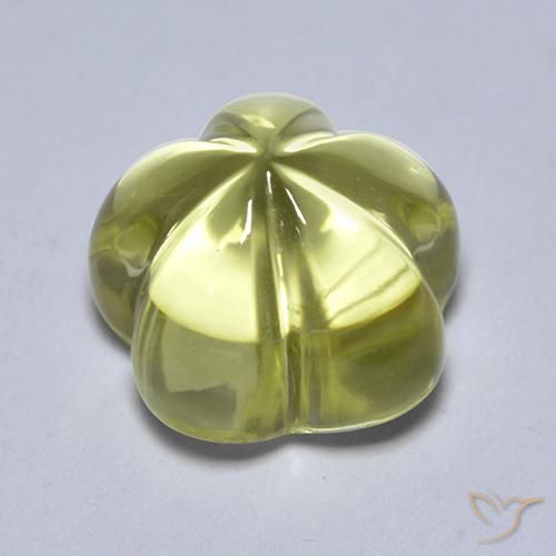 4.69克拉天然石英，花形切割，透明