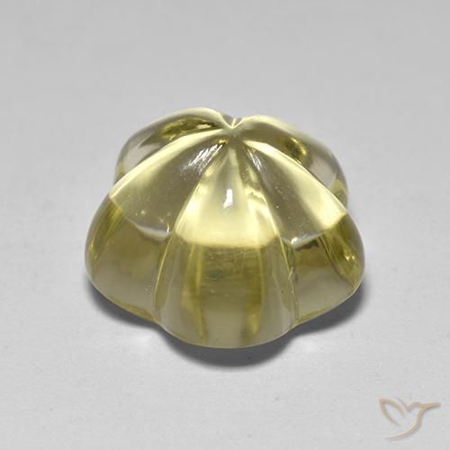 4.40克拉天然石英，花形切割，透明